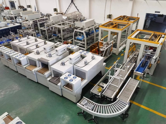 Máquina de embalaje de cajas de cartón para alimentos