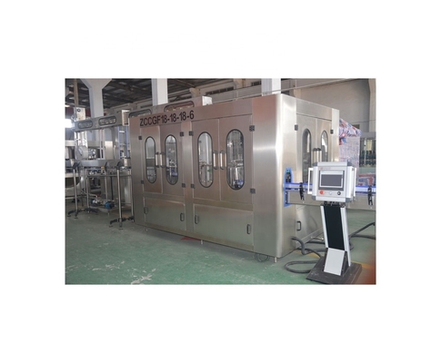 Máquina de llenado de agua embotellada de 250 ml fácil de operar para línea de procesamiento de agua