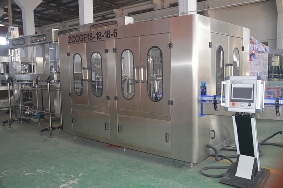 Máquina de embotellado de agua mineral para botellas de altura 160-320 mm y uso de agua de manantial 3