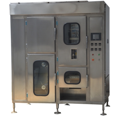 Máquina de embalaje de bolsas asépticas de una sola cabeza de 2000-3500 bolsas/h