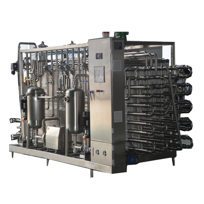 Esterilizador UHT tubular automático para alimentos y bebidas líquidos 2000L/h