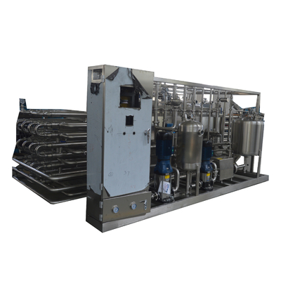 Esterilizador UHT tubular automático para alimentos y bebidas líquidos 2000L/h