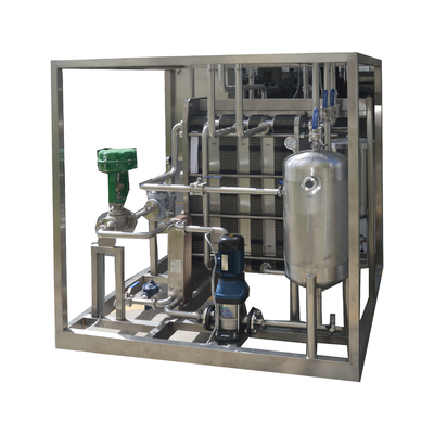 Esterilizador UHT de 2000 L/H para bebidas y jugos de leche fresca