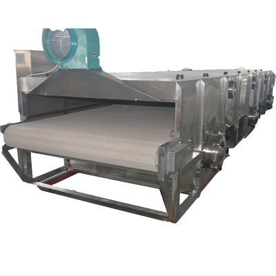 Jugo y bebidas de pulverización continua tipo de túnel de la máquina de pasteurización