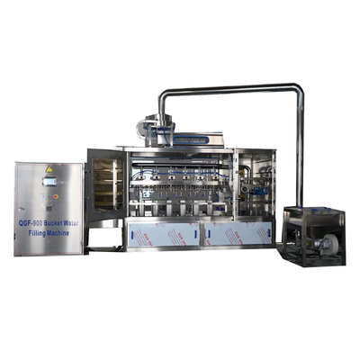Máquina de llenado de agua de cubo de 900 bph para la producción de agua mineral, agua destilada y agua pura