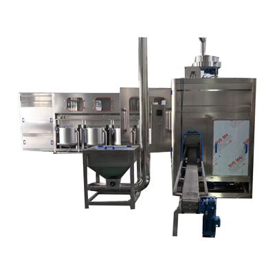 Máquina de llenado de agua de cubo de 900 bph para la producción de agua mineral, agua destilada y agua pura