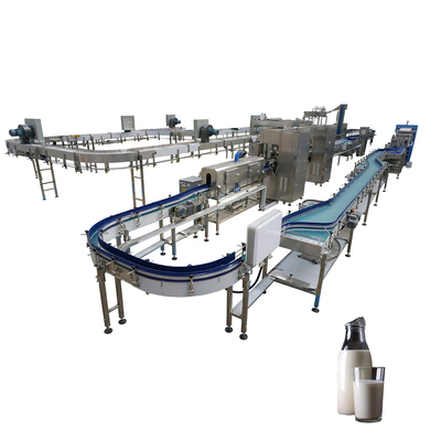 Línea de procesamiento combinado de leche pasteurizada a pequeña escala de alta calidad