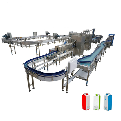 Línea de procesamiento combinado de leche pasteurizada a pequeña escala de alta calidad