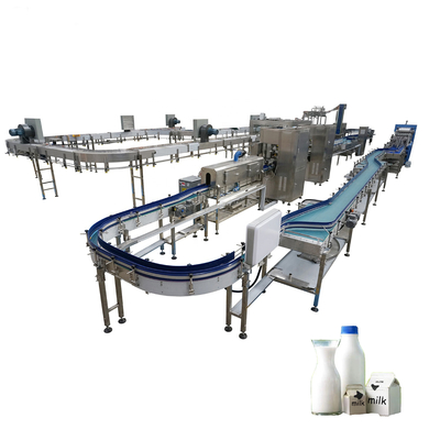 Línea de procesamiento combinado de leche pasteurizada a pequeña escala de alta calidad