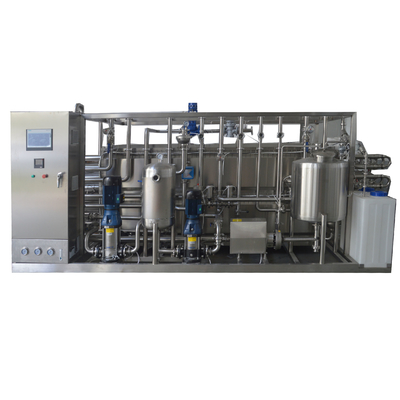 Esterilizador UHT tubular automático de 3000L/h para bebidas y alimentos líquidos