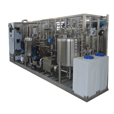 Esterilizador UHT tubular automático de 3000L/h para bebidas y alimentos líquidos